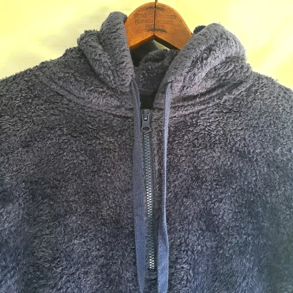 Aerie Navy Blue Pullover Hoodie Size 2XL - Picture 3 of 5
